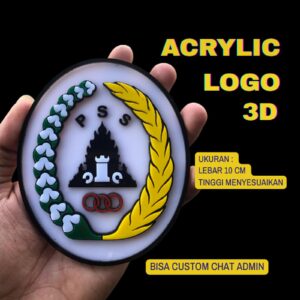 Acrylic Logo 3D - Custom