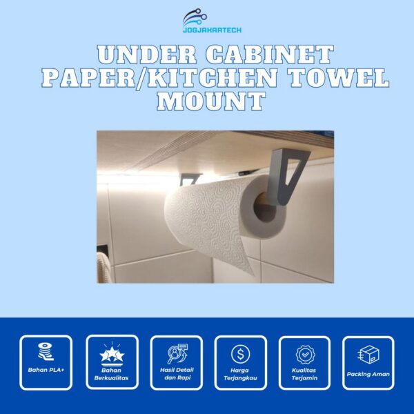 Under Cabinet Paper / Kitchen Towel Mount