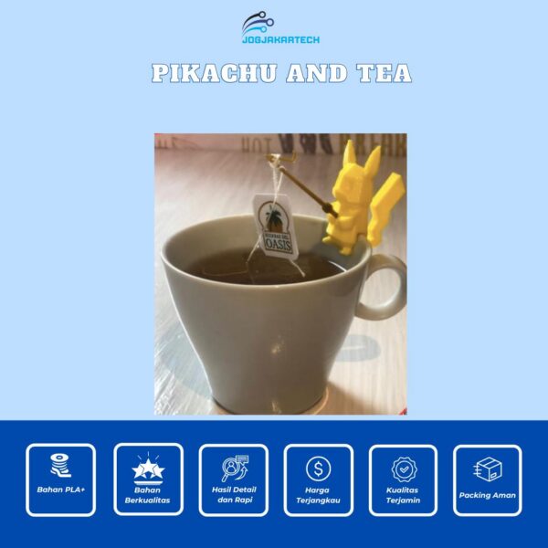 pikachuAndTea3DPrint Pikachu and Tea Accessories